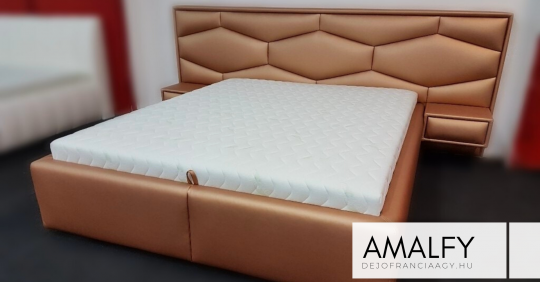 // AMALFY // Franciaágy | széles háttámlás