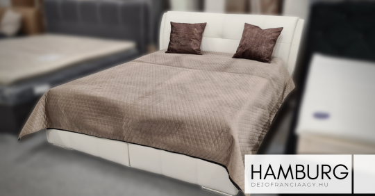 // HAMBURG // Franciaágy | beépített matracos