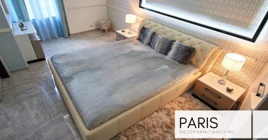 // PARIS // Franciaágy | beépített matracos