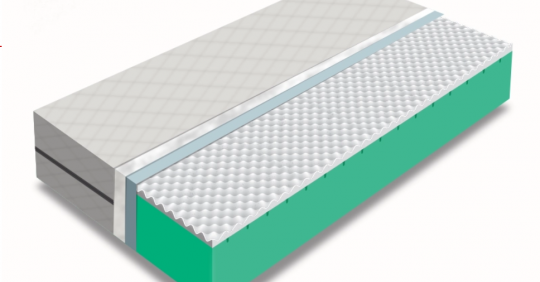 Hideghabos matrac + memória réteggel | 160 / 180 / 200 x 200 cm